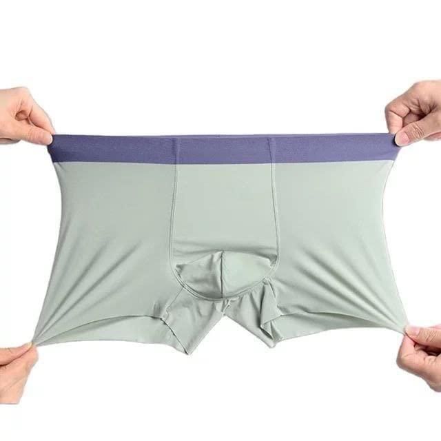 Men's Ice Silk Briefs Boxers (Get pack of 3)