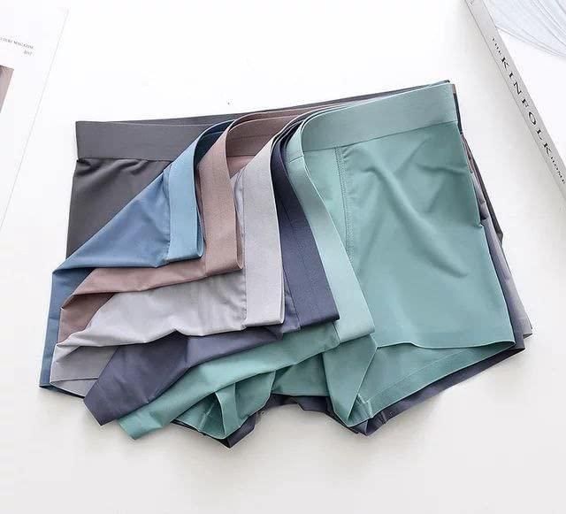 Men's Ice Silk Briefs Boxers (Get pack of 3)