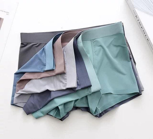 Men's Ice Silk Briefs Boxers (Get pack of 3)