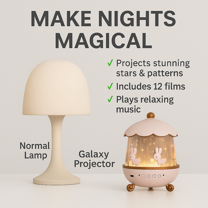 Galaxy lamp projector for kids
