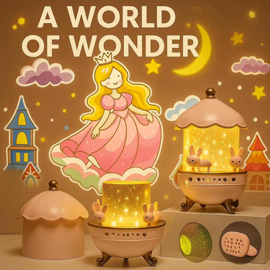 Galaxy lamp projector for kids