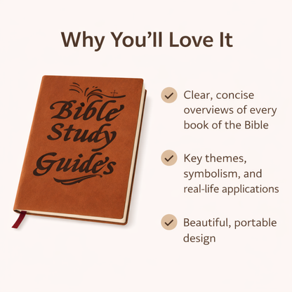 Bible Study Guide Journal