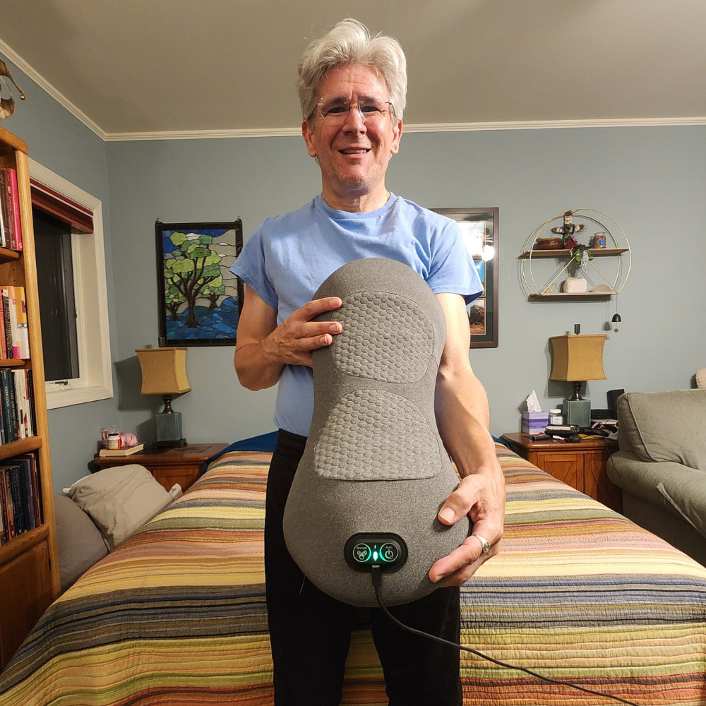 Customer photo with the massager 3